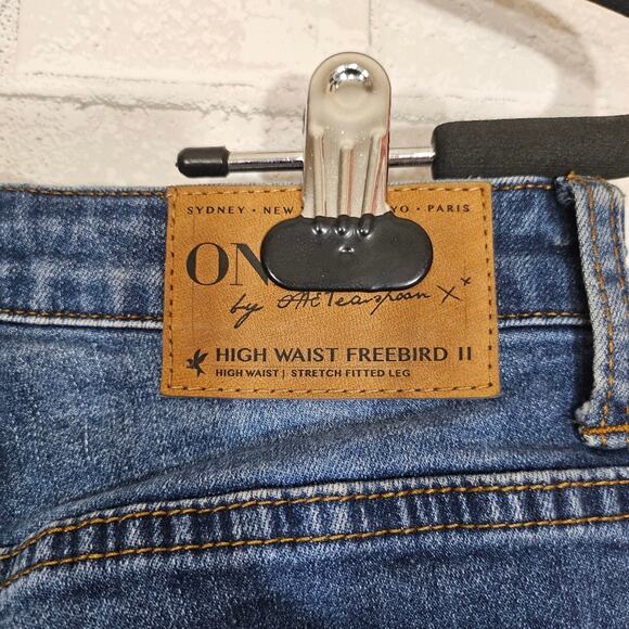 One By One Teaspoon Distressed Skinny Jeans - Picture 9 of 10
